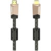 Hama 00205025 HDMI Cable Brown 1.50m 4K UHD Monitor Audio Visual Cables