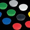 HM20 99 Magnets, 24 mm, assorted colours, 10 pieces