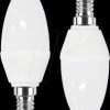 49795 LED lamp C35 E14 4.5W 470 lm NW double pack