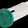 1.69.507.118/1502 Signal lamp, green, 230 V, Ø 10 mm, round, FASTON