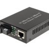 Media konwerter światłowodowy 10/100M RJ-45/SC, SM 1550nm, 20km, WDM, LFP