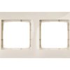 Simon 54 Premium Ramka Podwójna Kremowa /Do Karton-Gips/ Drk2/41