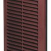 Kratka wentylacyjna 138x208mm brązowa uchwyt montażowy T26BR