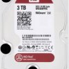 Western Digital WD Red™ Plus 3 TB Dysk twardy wewnętrzny, 3,5'' (8,9 cm) SATA III WD30EFRX Opakowanie zastępcze