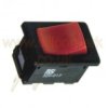 Rocker on-off switch SPST (H8600VBAAT) red - Arcolectric