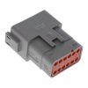 ITT Cannon 132066-1222 Connector Male Unshrouded Keyed Solder Cup Contacts