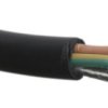 Sieciowy Kabel Zasilający 4 Core Cpe Sheath Czarny 15.2Mm Od , 450 V, 750 V