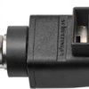 Quick pressure clamp, black, 300 V, 16 A, solder connection/cable lug, nickel-plated, SDK 5230 / SW