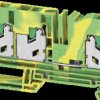 2935640000 Protective conductor terminal block S3C SNAP IN, 6 mm², green-ye