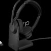 25599-989-989 Headset: Evolve2 55, Link380a, UC, stereo. including charging st