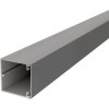 Cable duct, (L x W x H) 2000 x 60 x 60 mm, PVC, stone gray, 6025668, 1 piece with 2 meters