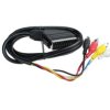 Przyłącze kabel EURO --4xRCA (AUDIO VIDEO ) CHINCH (1,2m)