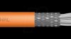 DK-1743-VH-050 Network cable, Cat.7, S/FTP, orange, 50m