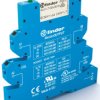 Przekaźnik z interfejsem 110V ac/dc 39 Finder SPST Szyna DIN Wciskane 5.6mA