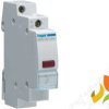 Lampka sygnalizacyjna LED czerwona 12-48VAC SVN132 HAGER