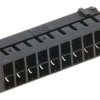 Osłona złącza 20-pinowe Żeńskie 2-rzędowe raster: 2 mm Hirose Kabel DF11 Prosty Seria DF11