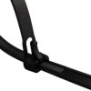 Cable tie, releasable, PA, (L x W) 300 x 7.6 mm, bundle-Ø 80 mm, black, -40 to 85 °C, HS5055SW