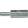 Hexagon spacer bolt, external/internal thread, M3/M3, steel, galvanized, 21100311-BF