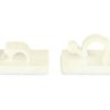 HellermannTyton Spinka do kabli 3 mm Samoprzylepny materiał: Nylon 66 Naturalny