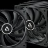 ACFAN00248A Arctic case fan F12 Black, 120 mm, pack of 5