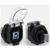 Lütze 493116 USB 3.0 Panel Mount Socket 180° Hinged Lid Shielded