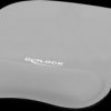 12698 Ergonomic Mouse pad with Wrist Rest grey 245 x 206 mm
