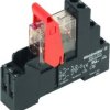 Moduł przekaźnikowy Weidmüller RCIKIT 24VAC 2CO LED 24 V/AC 8 A 2 zestyki przełączne 10 szt.