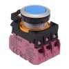 CW4B-M1E03S Blue Metallic Momentary Push Button Switch 3NC IP65 IDEC