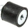 Podstawka antywibracyjna M4 średnica 16mm Cylinder męski-żeński