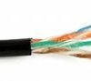 Przewód skrętka drut UTP CCA czarny