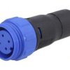 Złącze Okrągłe Wtyk Żeńskie Pin: 4 125V Bez Styków Ip68 Px0411/04S/4550