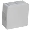 Puszka natynkowa pusta 6 wlotów VIPLAST VP-02 klik BIAŁA IP55 86x86x40mm 002-01