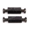 Pimoroni M2.5 Standoffs for Pi HATs - Black Plated - Pack of 2