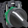 XB5AD23 Selector switch, 22 mm, 2 positions, latching, 2 NO contact