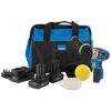 Draper 99727 Storm Force® 10.8V Mini Polisher Kit (2x 4Ah, Charger & Bag)