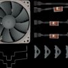 NA-FK1 REDUX Noctua NA-FK1 redux, second fan kit