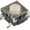 Mikroprzełącznik SMD 6,0x6,6mm H 4,3mm 1,6N 4 PIN