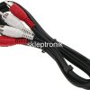 Przyłącze kabel RCA/RCA X2 1,2m