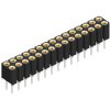 Socket header, 30 pole, pitch 2 mm, straight, BLY 2 30