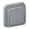 Włącznik światła, 10A, 250V, 1-biegunowy, IP55 Plexo, Legrand