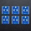 SMT Breakout PCB for SOIC-14 or TSSOP-14 - 6 Pack