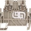Multi level terminal block, spring balancer connection, 0.5-1.5 mm², 17.5 A, 6 kV, dark beige, 1791130000