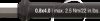 46883 Interchangeable blade, slotted 4.0 mm x 110 mm