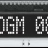 EA DOGM081S-A LCD text module, 48.3 x 12 mm, black
