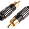 Wtyczka RCA Montaż na kablu Męski Lutowane, styki pozłacane RS PRO