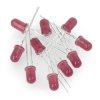 Dioda LED 5mm fioletowa - 10szt.