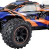 Amewi Hyper GO Basic niebieski, pomarańczowy Szczotkowy 1:16 Model samochodu RC Elektryczny Truggy Napęd na wszystkie ko