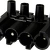 Adels-Contact 162064 Złącze męskie sieciowe, styki: 4 + PE, 250 V, 20 A, 150 szt.