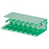TE Connectivity 280613-2 Ampmodu I Pin Header Vertical Shrouded Gold 1x10P Green