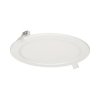 Oprawa downlight, podtynkowa EURUS LED 9W okrągła, 540lm, 4000K, biała, wbudowany zasilacz LED